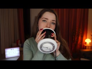 natalnya asmr ~ asmr gentle mouth sounds hand movements (almost) no talking