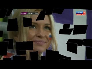 nice fan of the russian national team